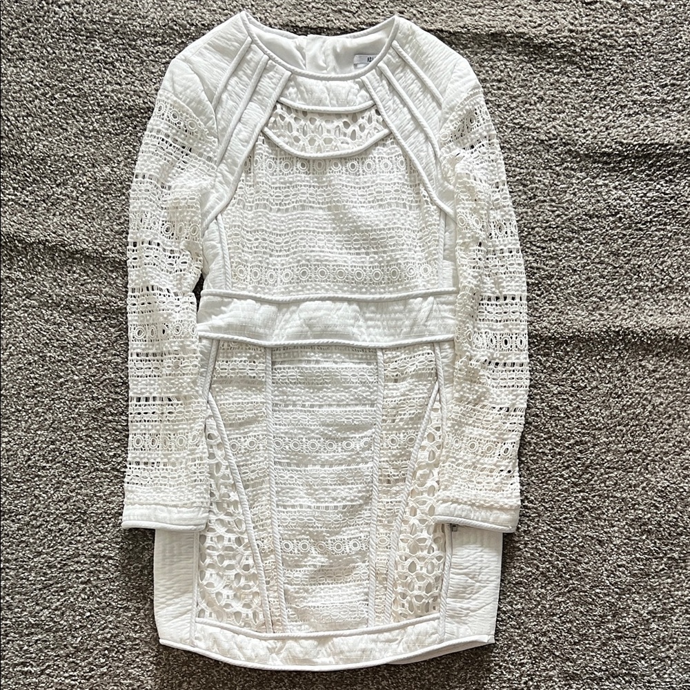 Women’s Asilio Elegant White Lace Dress